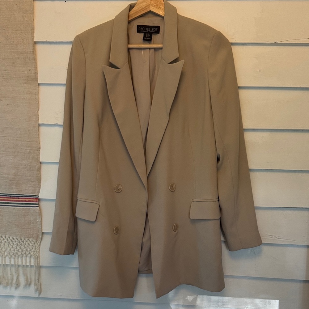 Rachel Zoe Women's Beige Blazer